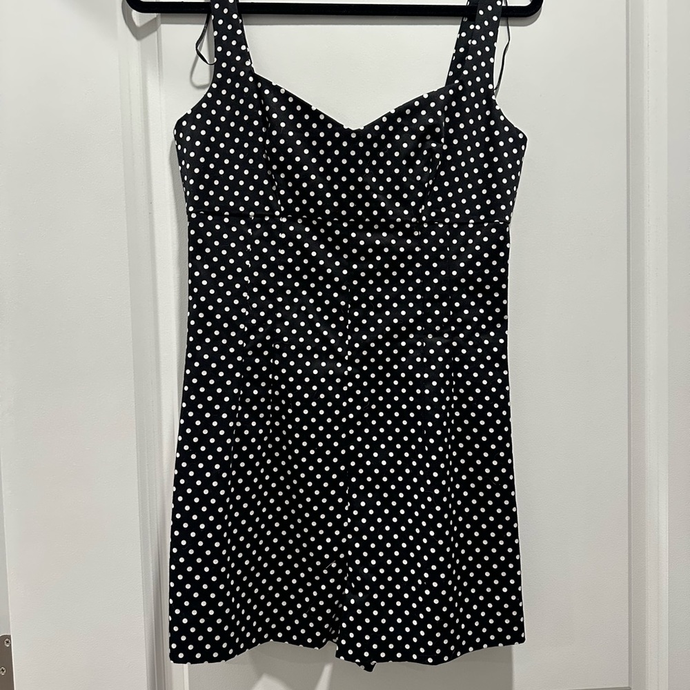 NWOT polka dot Zara romper